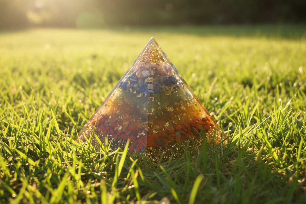 Orgonit Pyramide 7 Chakren