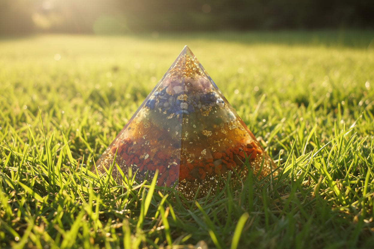 Orgonit Pyramide 7 Chakren