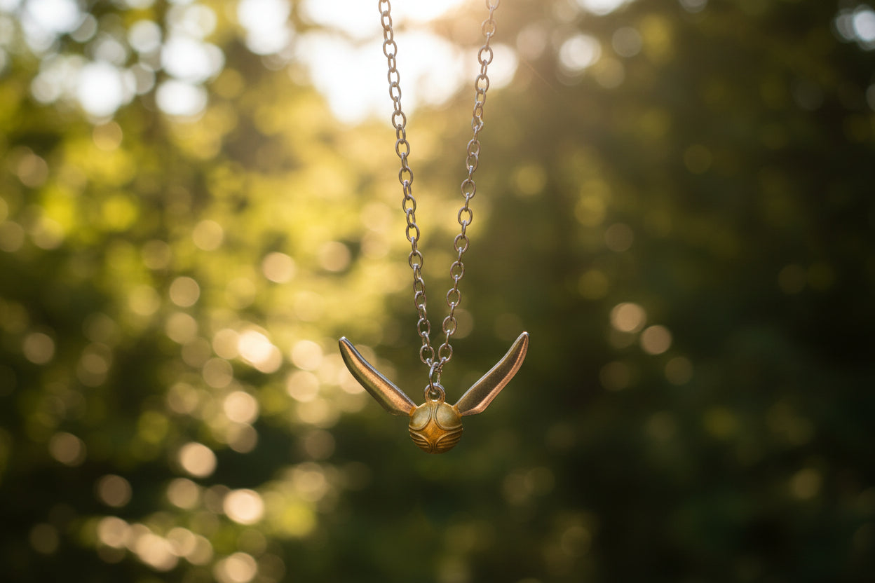 Harry Potter - der goldene Schnatz - Halskette