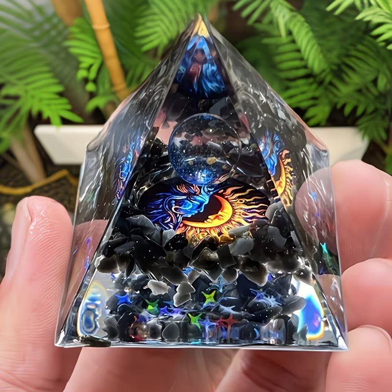 Orgonit Pyramide Tag/Nacht - Schlafhilfe