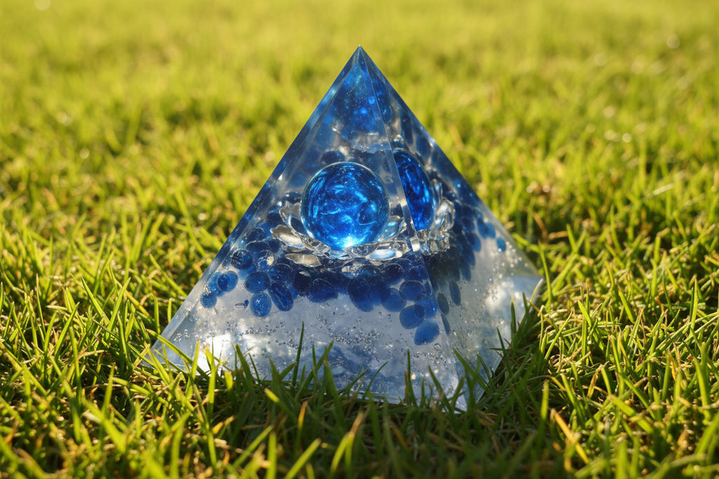 Orgonit Pyramide Lotus - Energie erneuerung