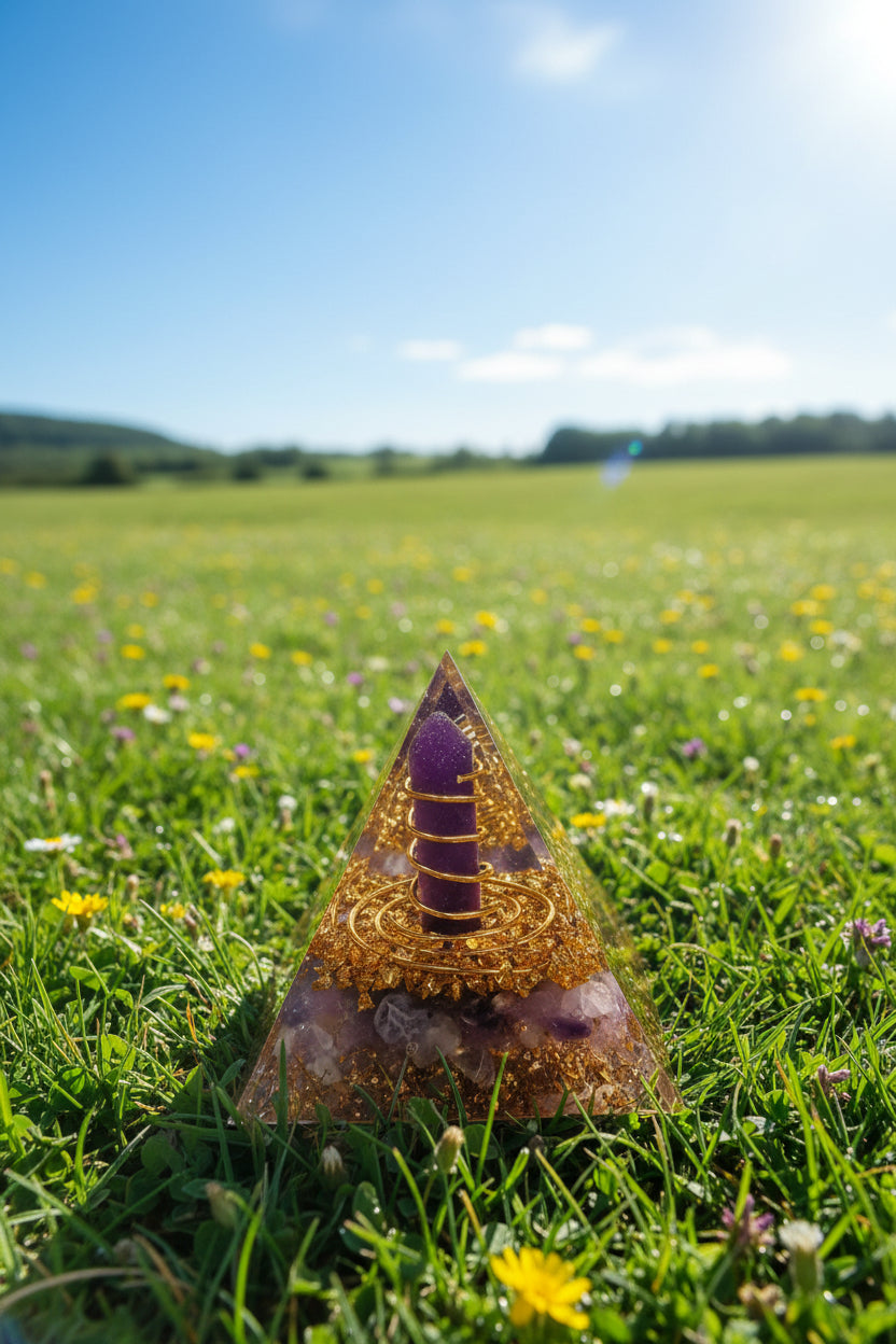 Orgonit Pyramide Energie Spirale