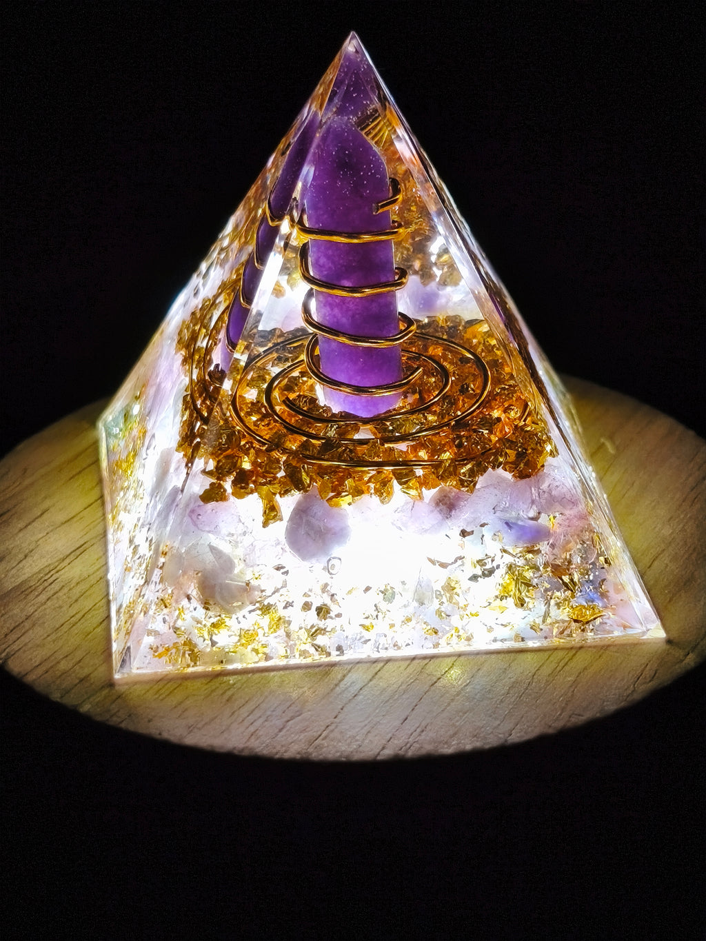 Orgonit Pyramide Energie Spirale