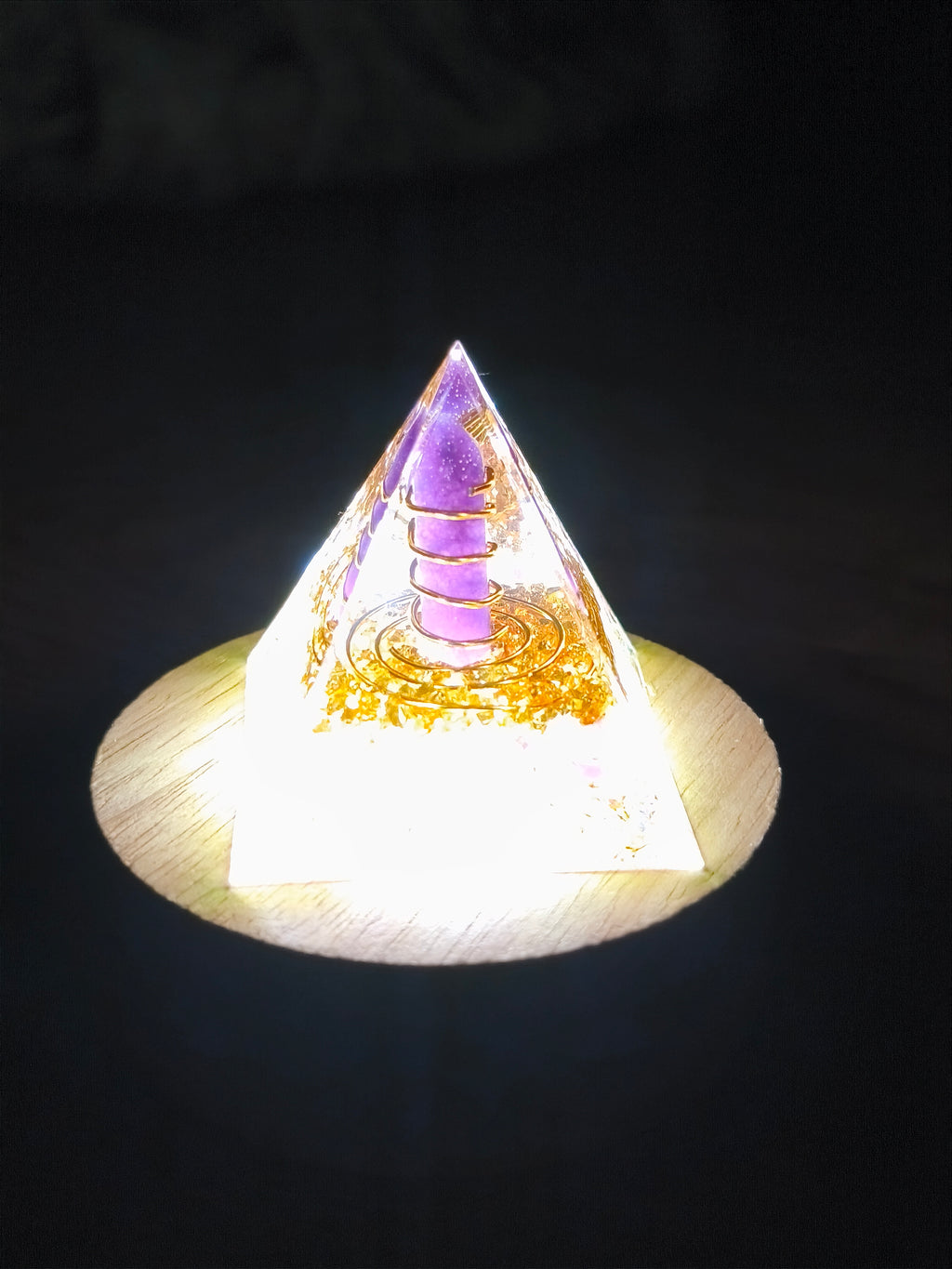 Orgonit Pyramide Energie Spirale